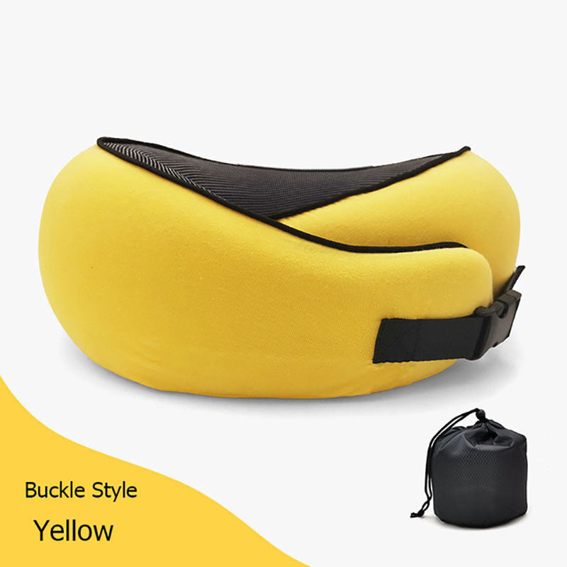 U-Shaped Travel Memory Cotton Nap Neck Pillow