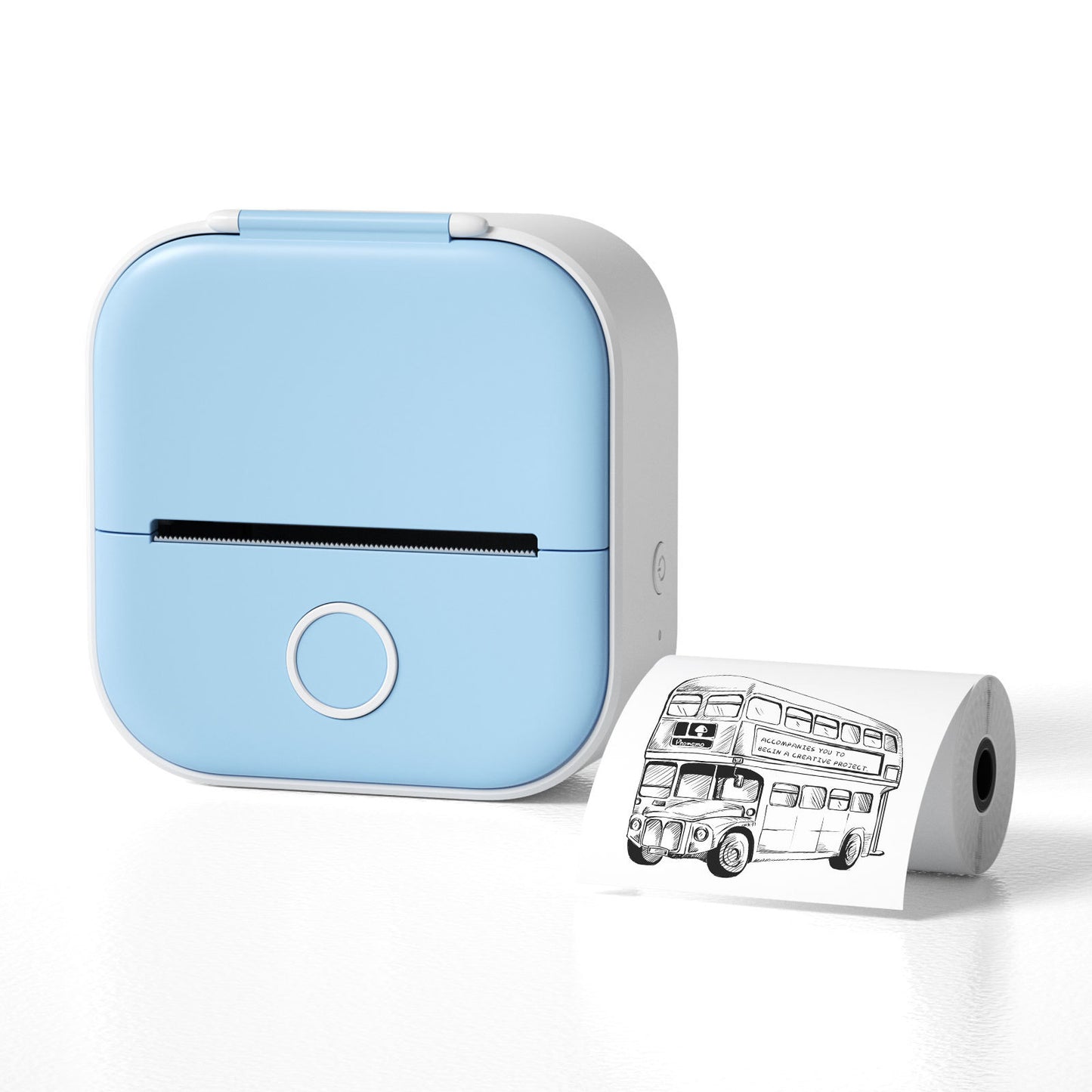 Portable Mini Bluetooth-compatible Thermal Label Printer Home Photo Printer
