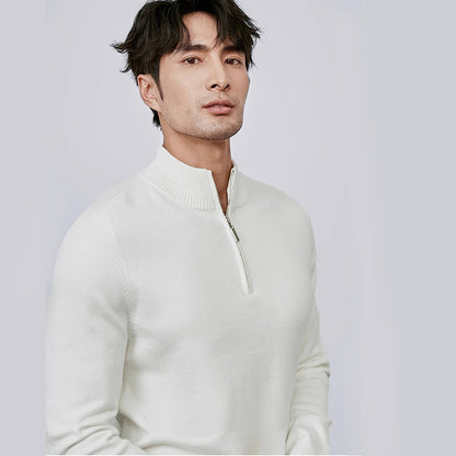 THE FABIO HALF-ZIP SWEATER