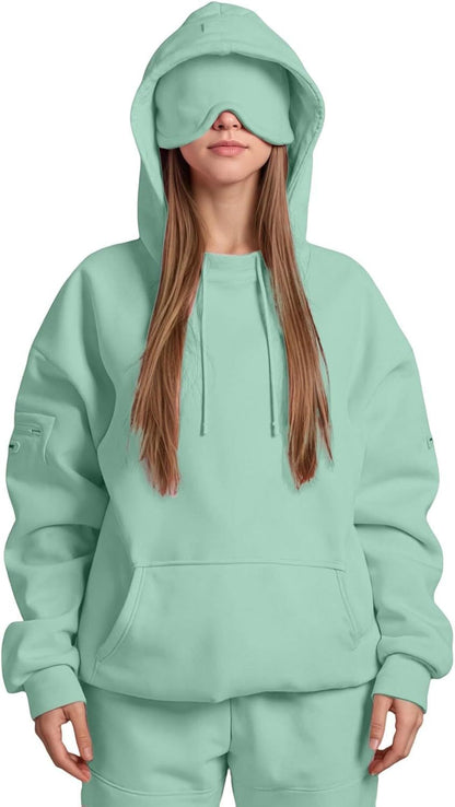 Women's Fashion Hoodie with Eye Blind