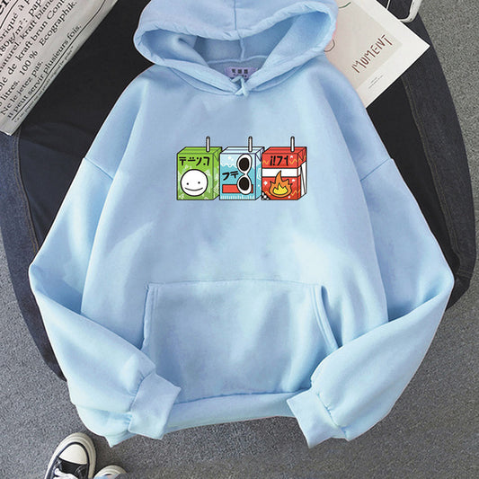 Dream Team Saftboxen Print Hoodies Dream Smp Ästhetik