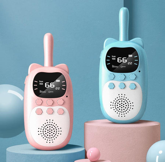 Walkie-Talkie 3KM Wireless Handheld USB Charging Parent-child Interaction Toys Gift
