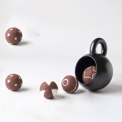 Custom Candied Haws Cups Black And White Frosted Big Ear Cups