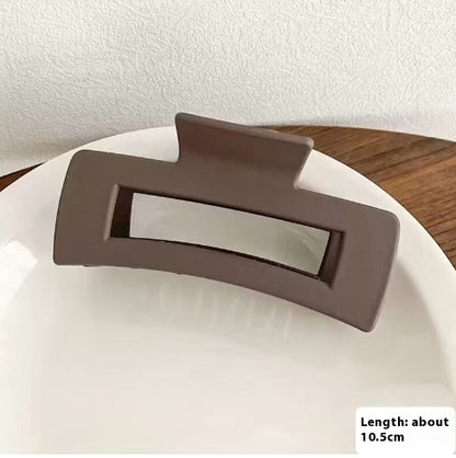 Women's Simple And Versatile Solid Color Hair Claw