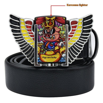 Leisure All-matching Fashion Lighter Belt