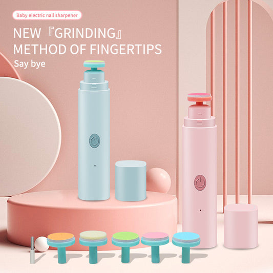 Baby Nail Care Tool Bags Assembly Multi-grinding Head
