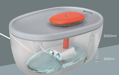 New Pet Water Dispenser LED Visual Automatic Drinking Bowl
