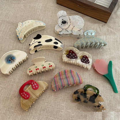 Senior Sense French Niche Handbag Bag Hair Clip