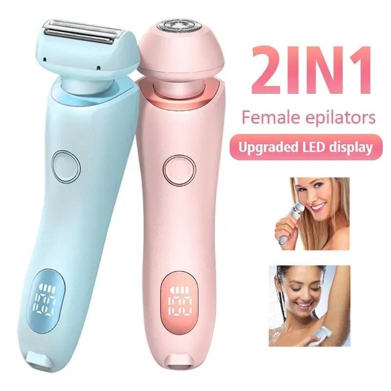 2 in 1 脱毛脱毛器 USB充電式トリマー