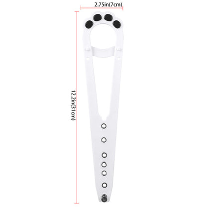 Pet Cat Door Holder Latch Prevents Dogs From Entering