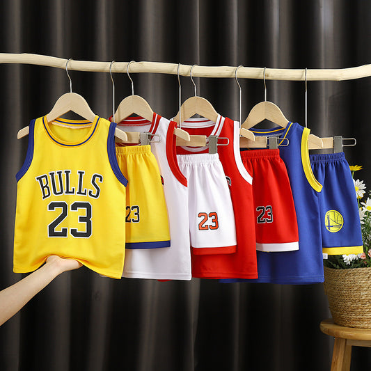 Children's Clothing Sports Basketball Style Wear