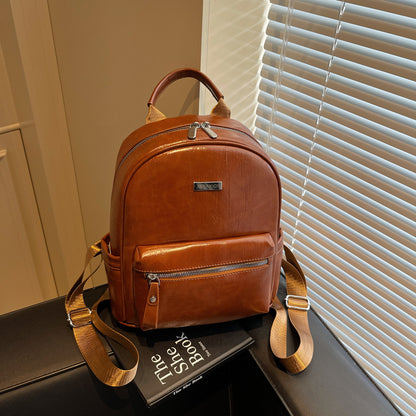 Simple Fashion Trendy Ladies Travel Backpack