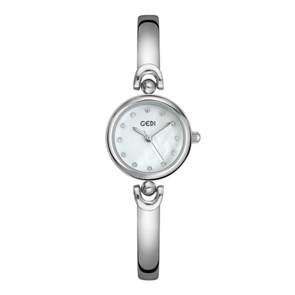 Simple Design Small Exquisite Round Dial Bangle Watch