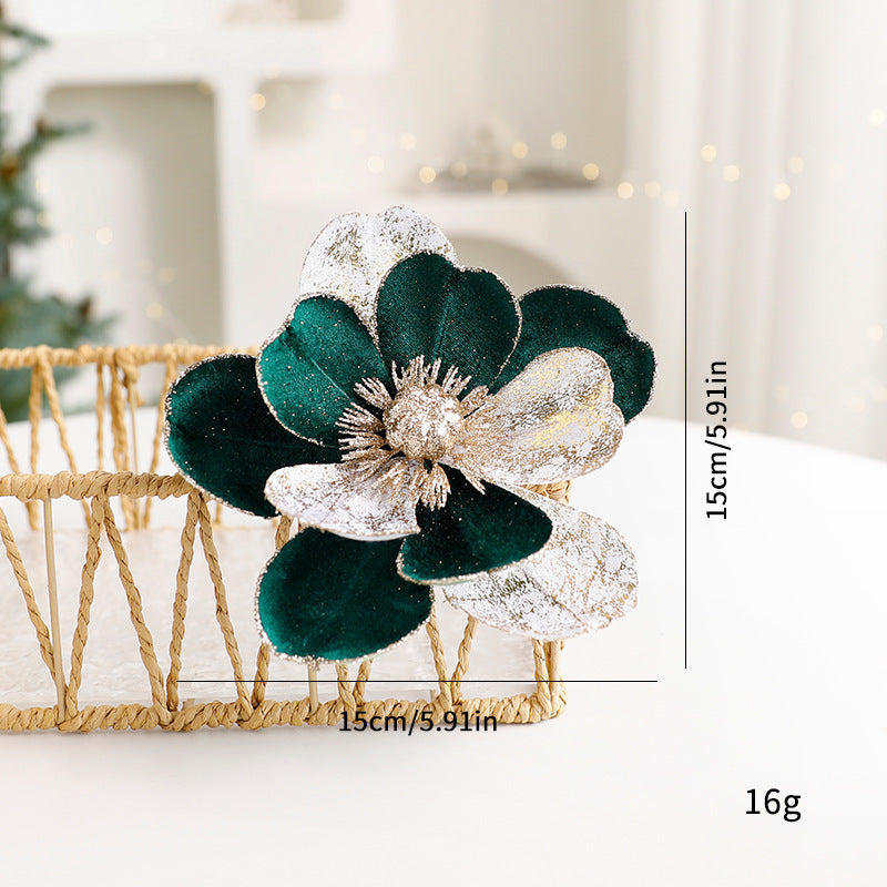 Christmas Tree Flower Ornaments Decorations