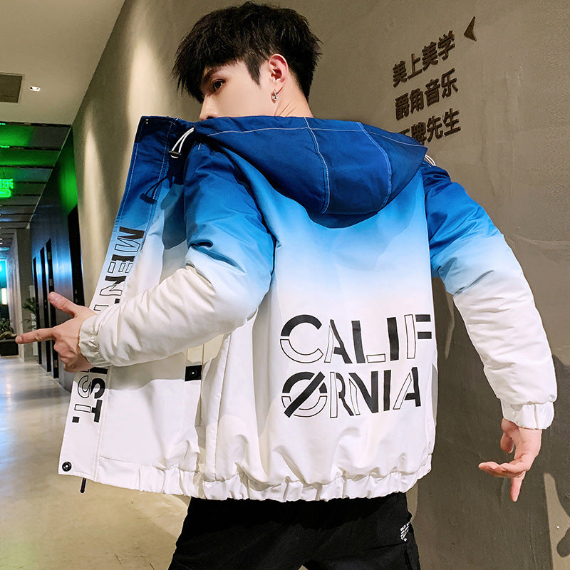 Thin Gradient Jacket For Men