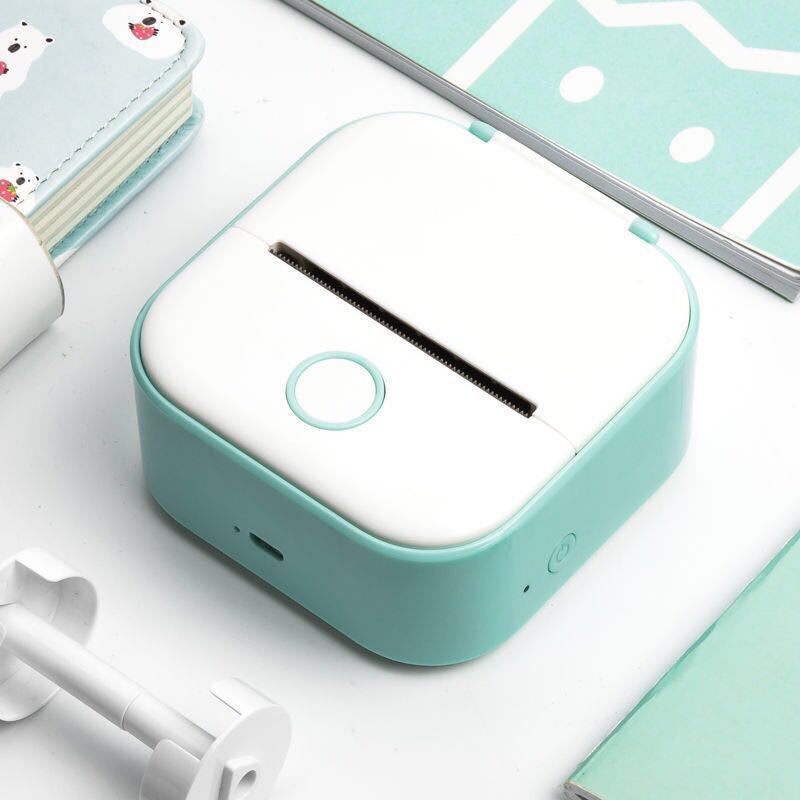 Portable Mini Bluetooth-compatible Thermal Label Printer Home Photo Printer