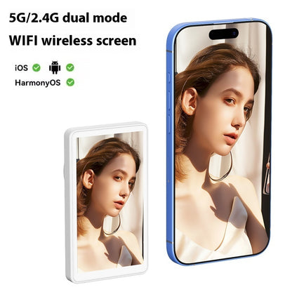Wireless Mobile Phone Selfie Mirroring Magnetic Suction HDMI Same Screen Device Selfie Auxiliary Tool