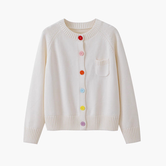 BLOOM BUTTON CARDIGAN