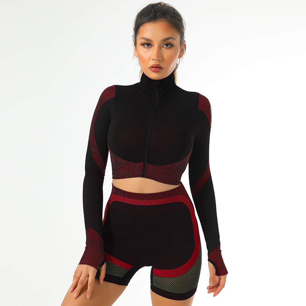 LONG SLEEVED 2 PIECE YOGA SUIT