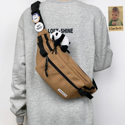 Trendy One-shoulder Chest Bag