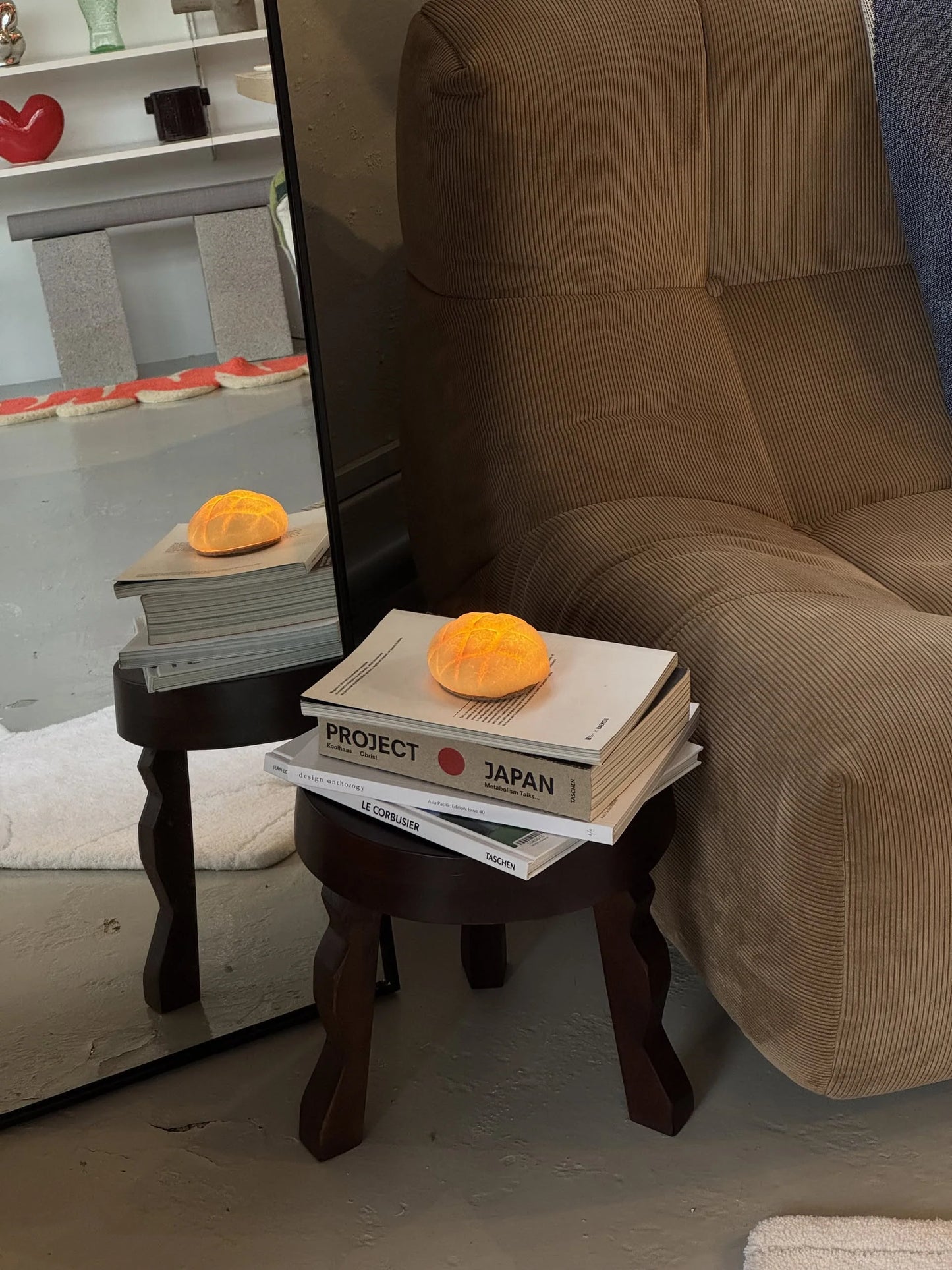 A Yukiko Morita Pampshade Toast, Bread, Croissant & Baguette Lamps