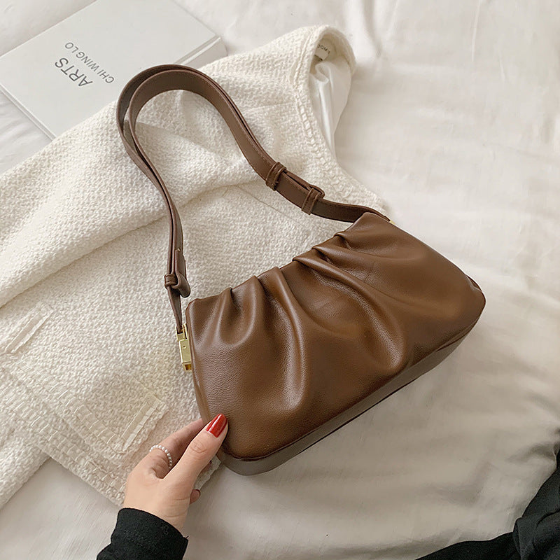 Pleated Cloud Niche Texture Shoulder Underarm Bag