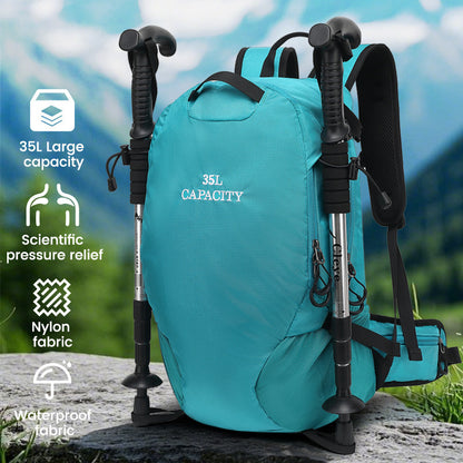 Outdoor Multifunctional Waterproof Hiking Backpack Large Capacity