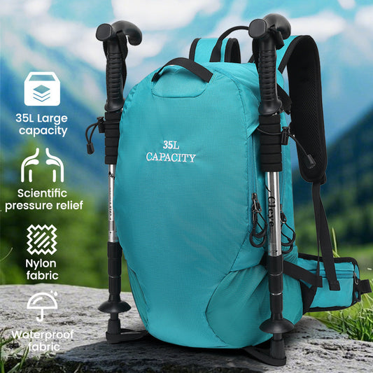 Outdoor Multifunctional Waterproof Hiking Backpack Large Capacity Lightweight Folding Travel