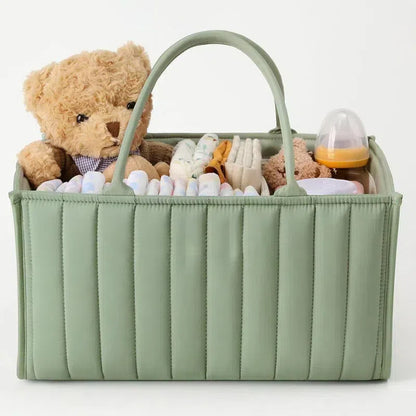 Baby Diaper Caddy Organizer, Stylish Storage Basket For Newborn Essentials