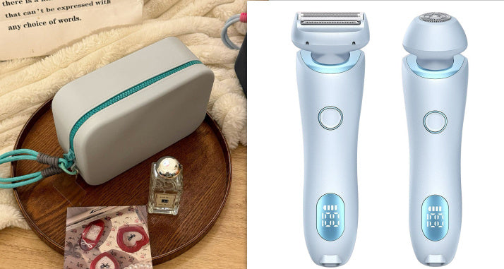 2 in 1 脱毛脱毛器 USB充電式トリマー