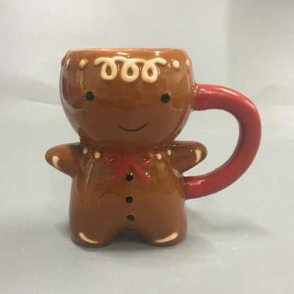 Gingerbread Man Christmas Ceramic Tea Mug
