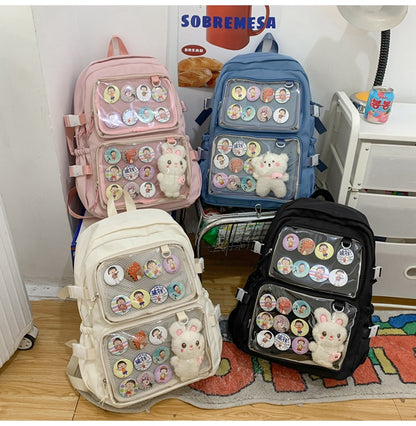 Large Capacity Transparent Shoulder Bag