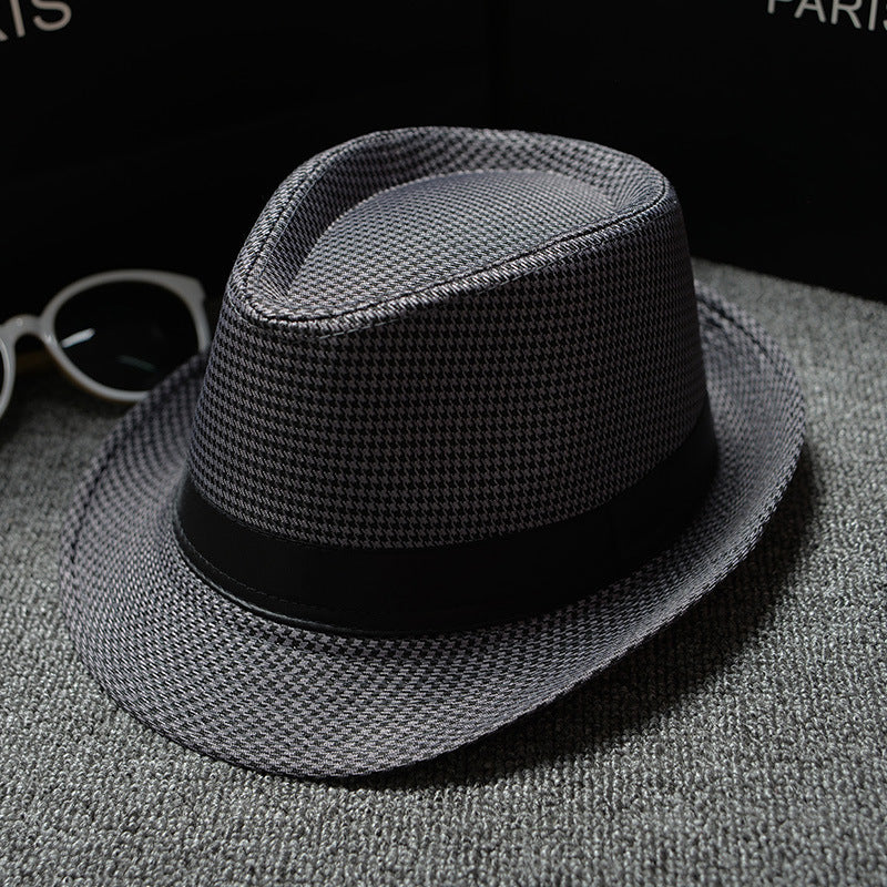 British Houndstooth  Sun Hat