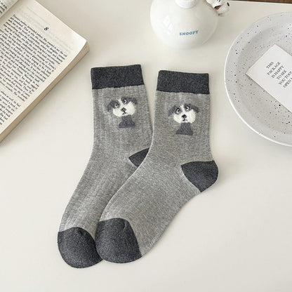 Cartoon NEPs Yarn Socks