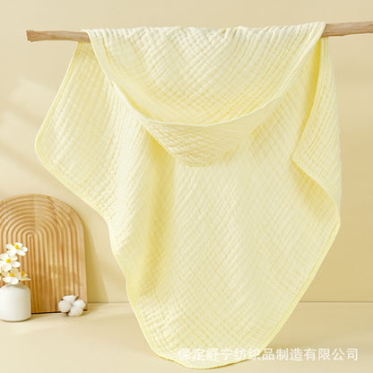 Hooded Baby Towels For Newborn Muslin Cotton