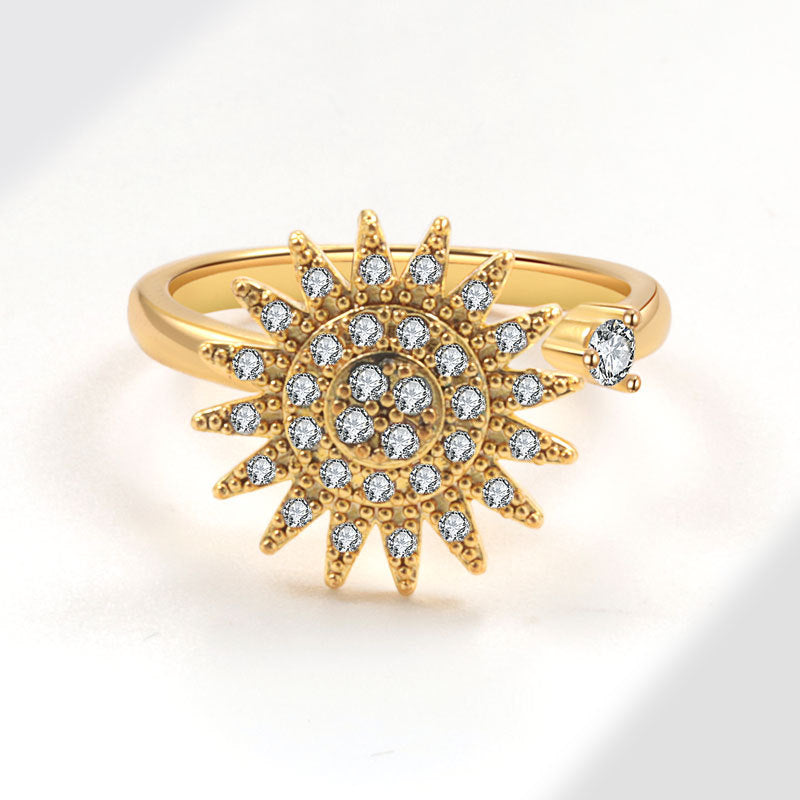 SUNFLOWER Spinning Ring