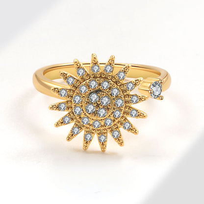 SUNFLOWER Spinning Ring