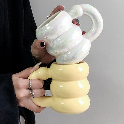 Creative High Sense Couple Ceramic Mug