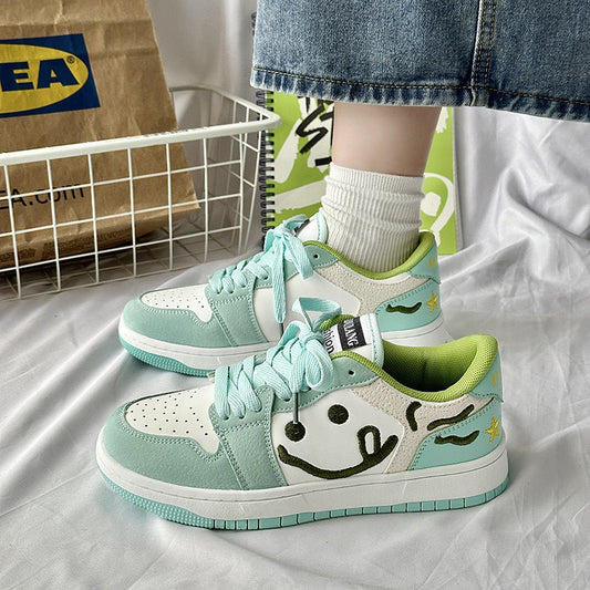 Mint Green Leisure Sports Shoes