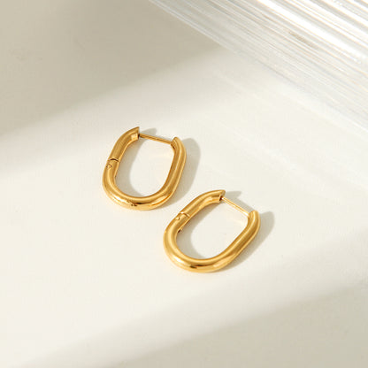 OVAL HOOPS