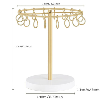 A Metal Hair Clip Organizer