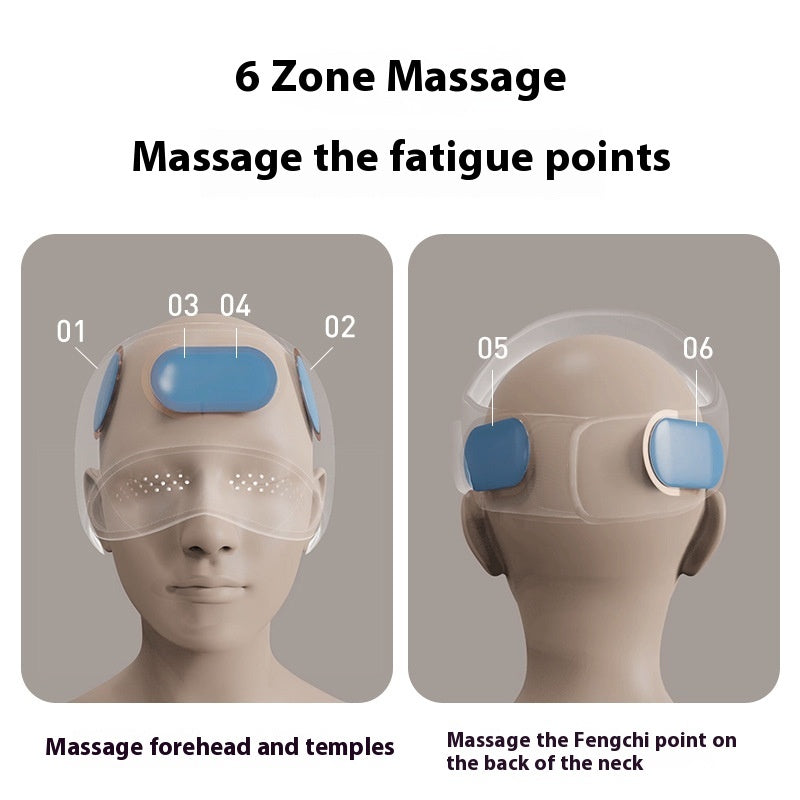 Head And Eye Integrated Massage Instrument Airbag Package Sleep AiD
