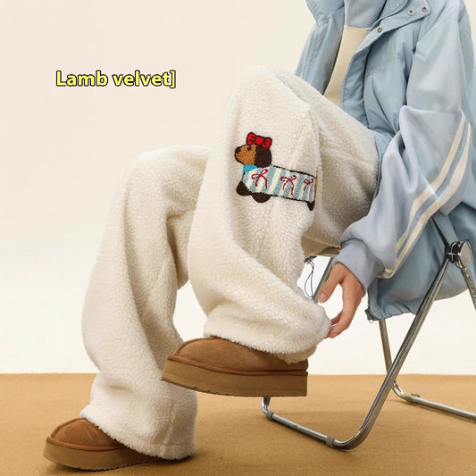 SAUSAGE DOG THICKEN THERMAL TROUSER