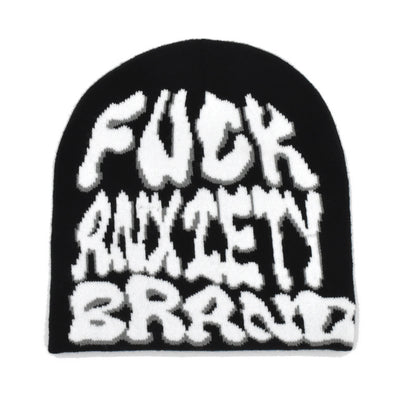 Popular Hip Hop Letters Knitted Beanie Hat