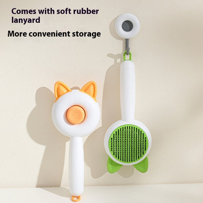 Pets Comb Self Cleaning Hair Remover Brush