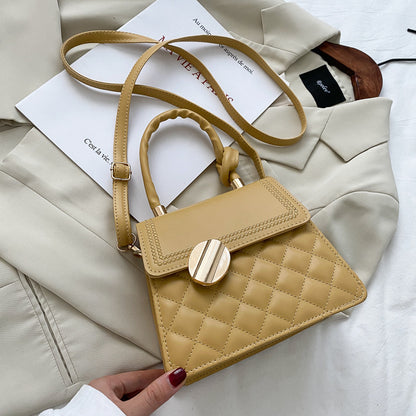 Special-interest Design Handbag Texture Crossbody Bag