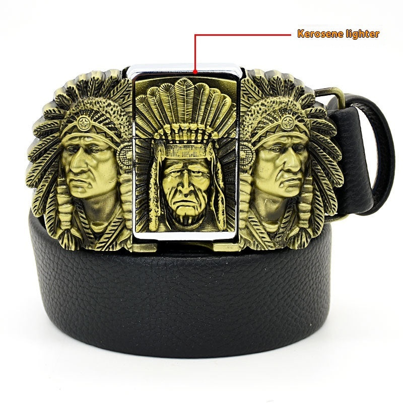 Leisure All-matching Fashion Lighter Belt