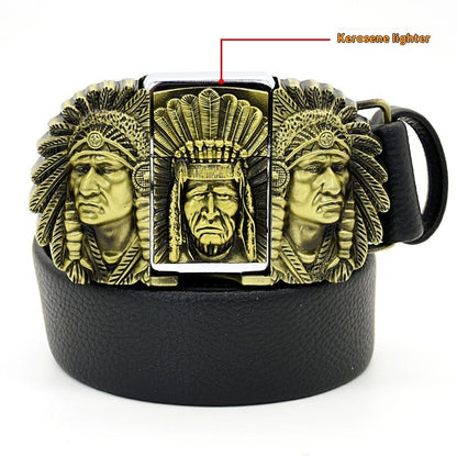 Leisure All-matching Fashion Lighter Belt