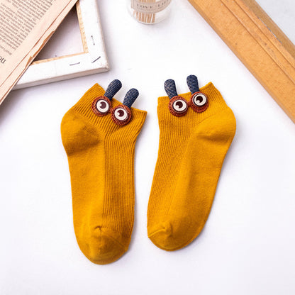 Ladies Fashion Personality New Cartoon Socks