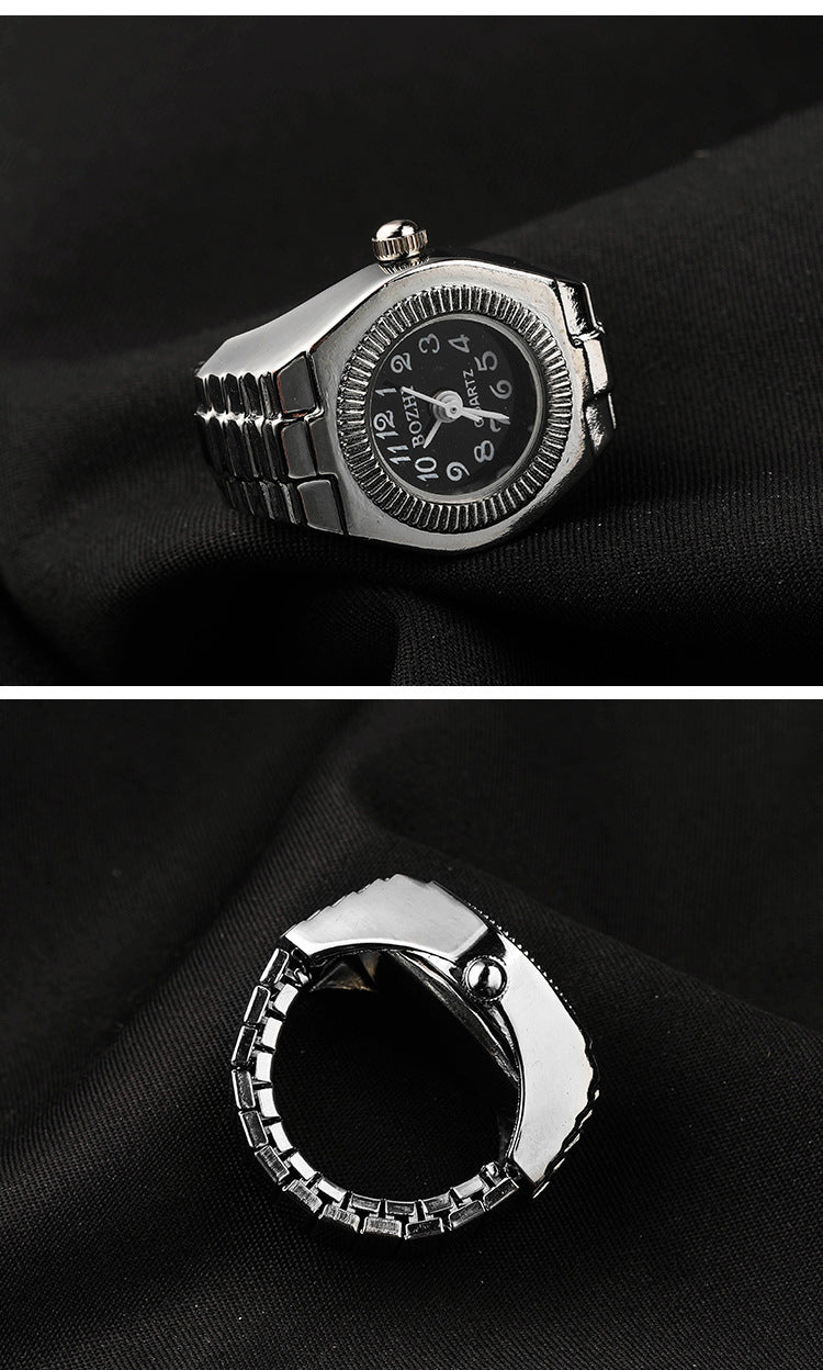 Time Ring Watch New Korean Style Alloy Creative